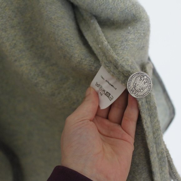 Vintage grey Wesenjack wool jacket, L or oversized - Picture 4 of 7